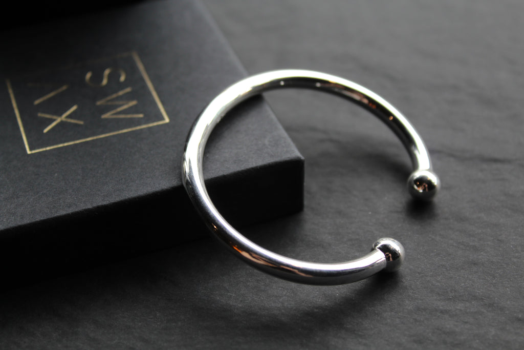 Small Sterling Silver Torque
