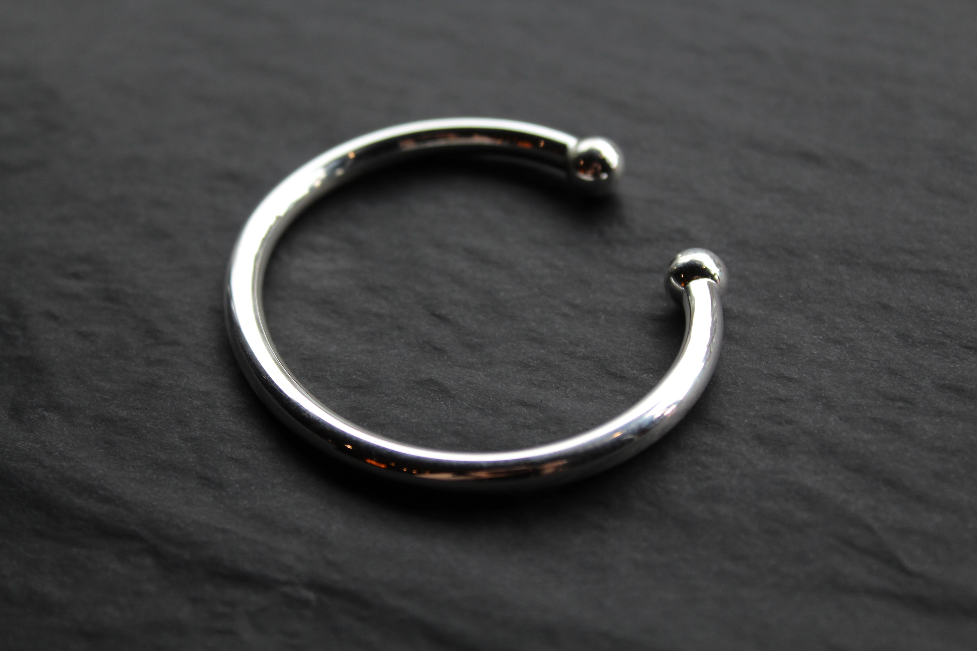 Small Sterling Silver Torque
