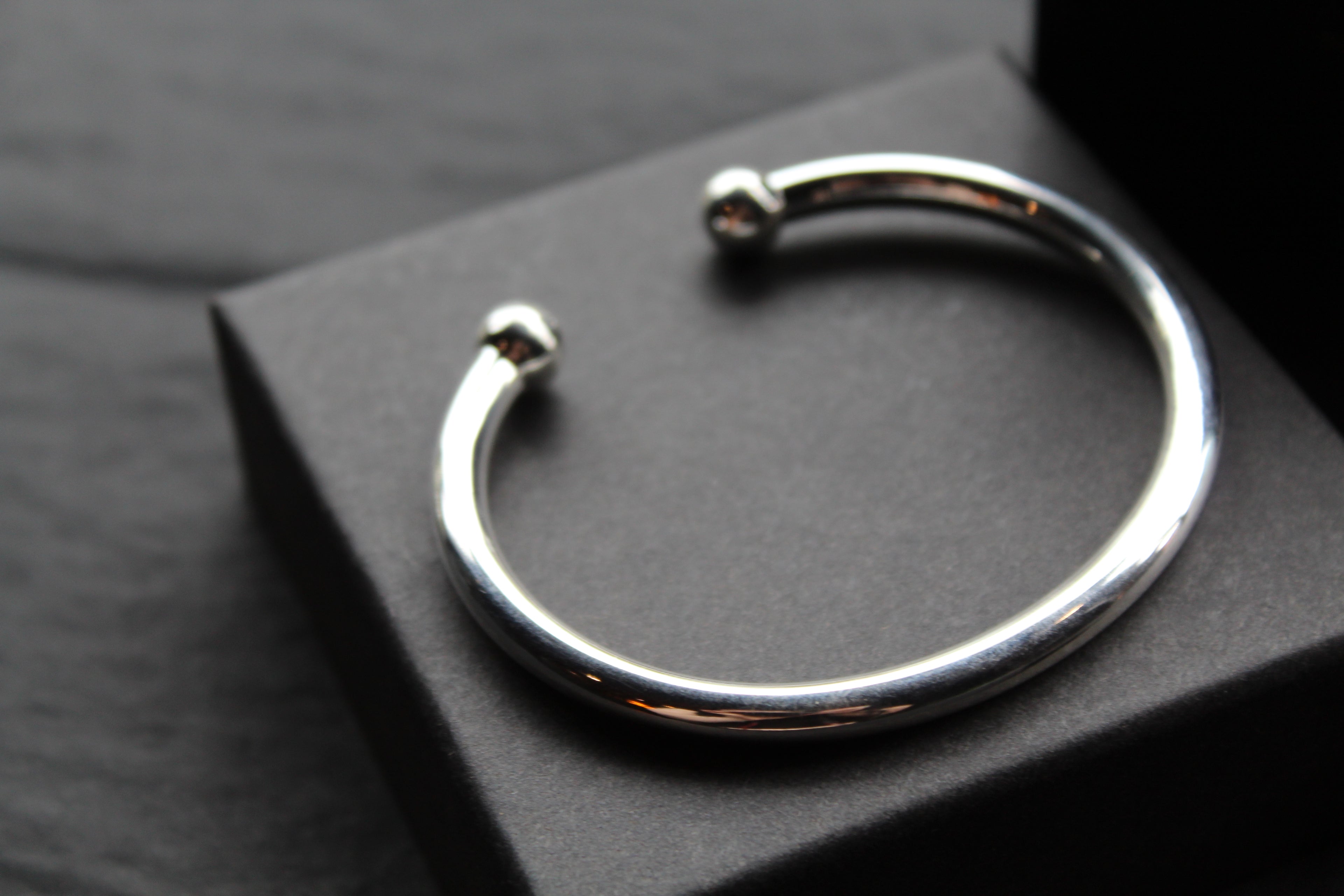 Small Sterling Silver Torque
