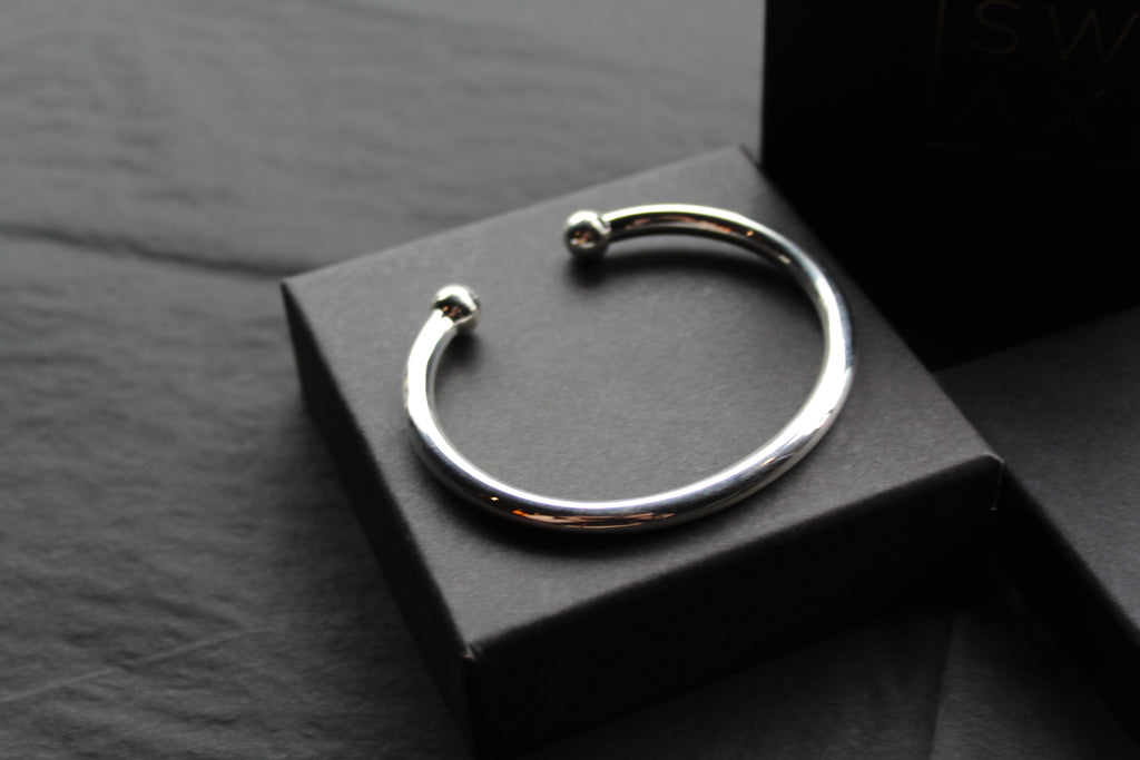 Small Sterling Silver Torque