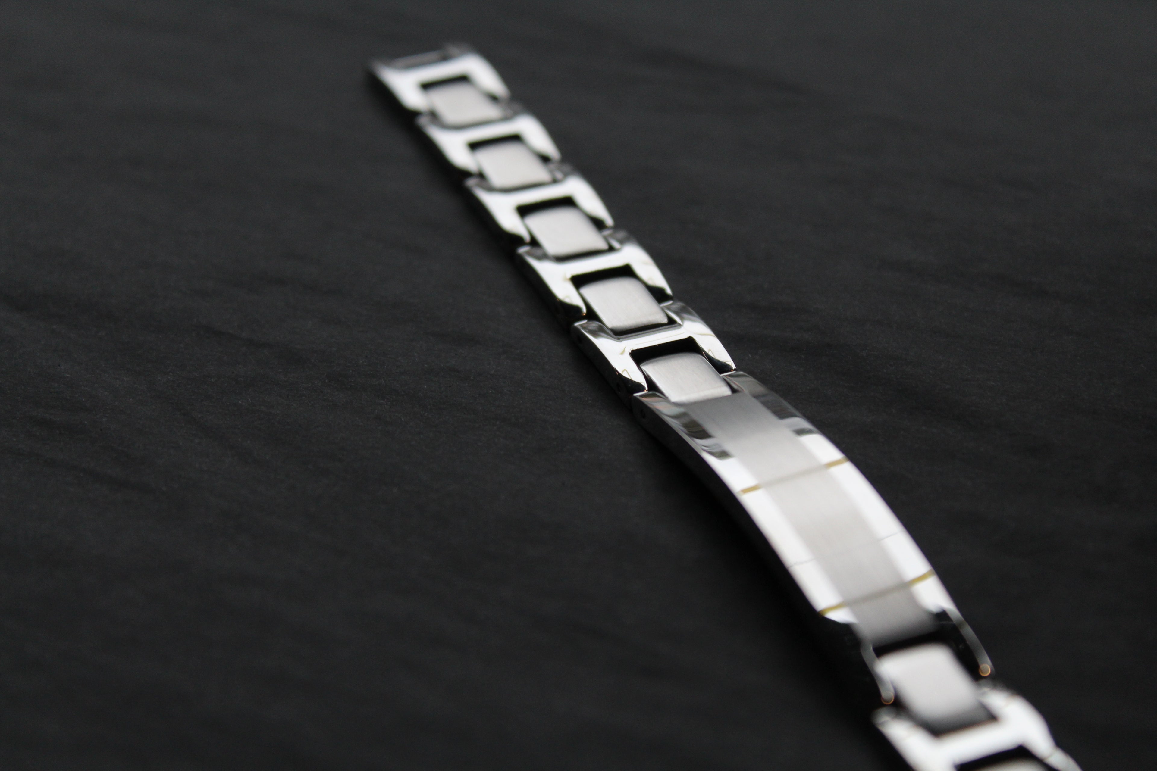 Stainless Steel 12mm Chain Link Bracelet