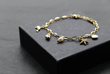 Load image into Gallery viewer, Stainless Steel Beach Inspired Chain Bracelet
