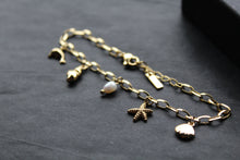 Load image into Gallery viewer, Stainless Steel Beach Inspired Chain Bracelet
