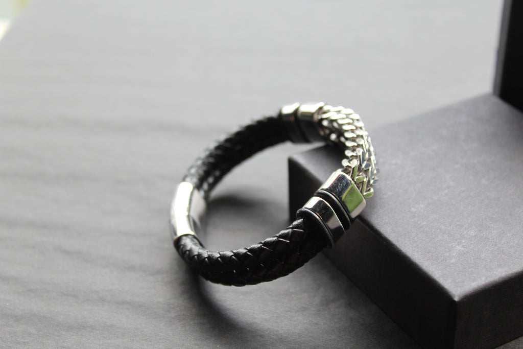Stainless Steel Chunky Chain Bracelet