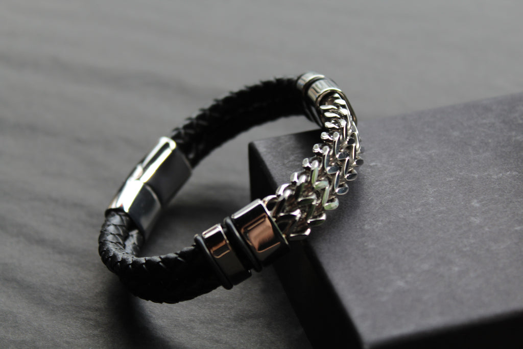 Stainless Steel Chunky Chain Bracelet