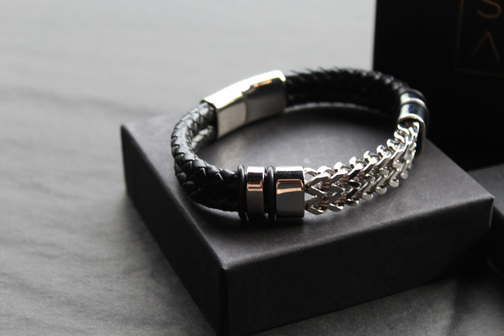 Stainless Steel Chunky Chain Bracelet
