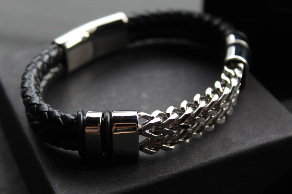 Stainless Steel Chunky Chain Bracelet