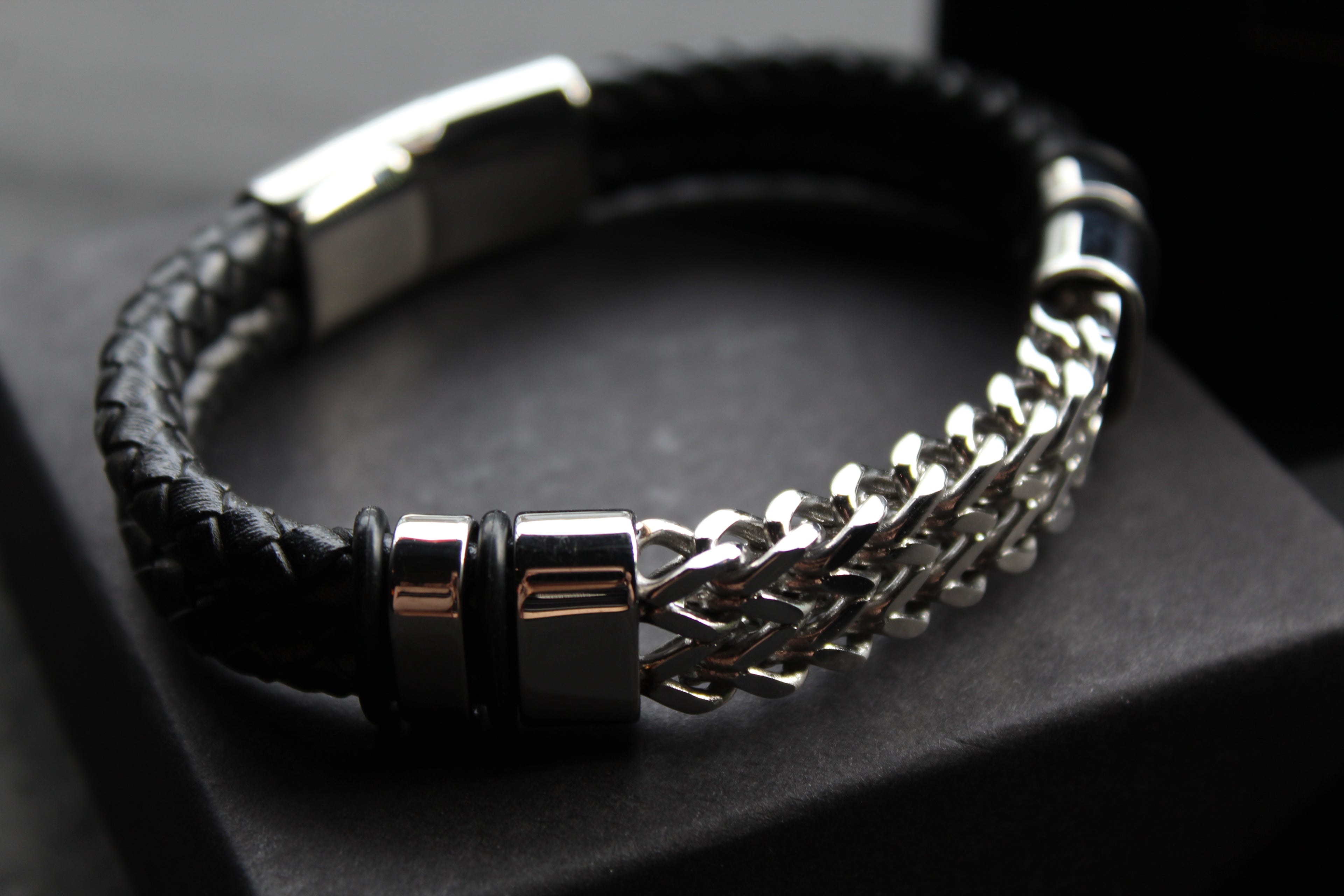 Stainless Steel Chunky Chain Bracelet