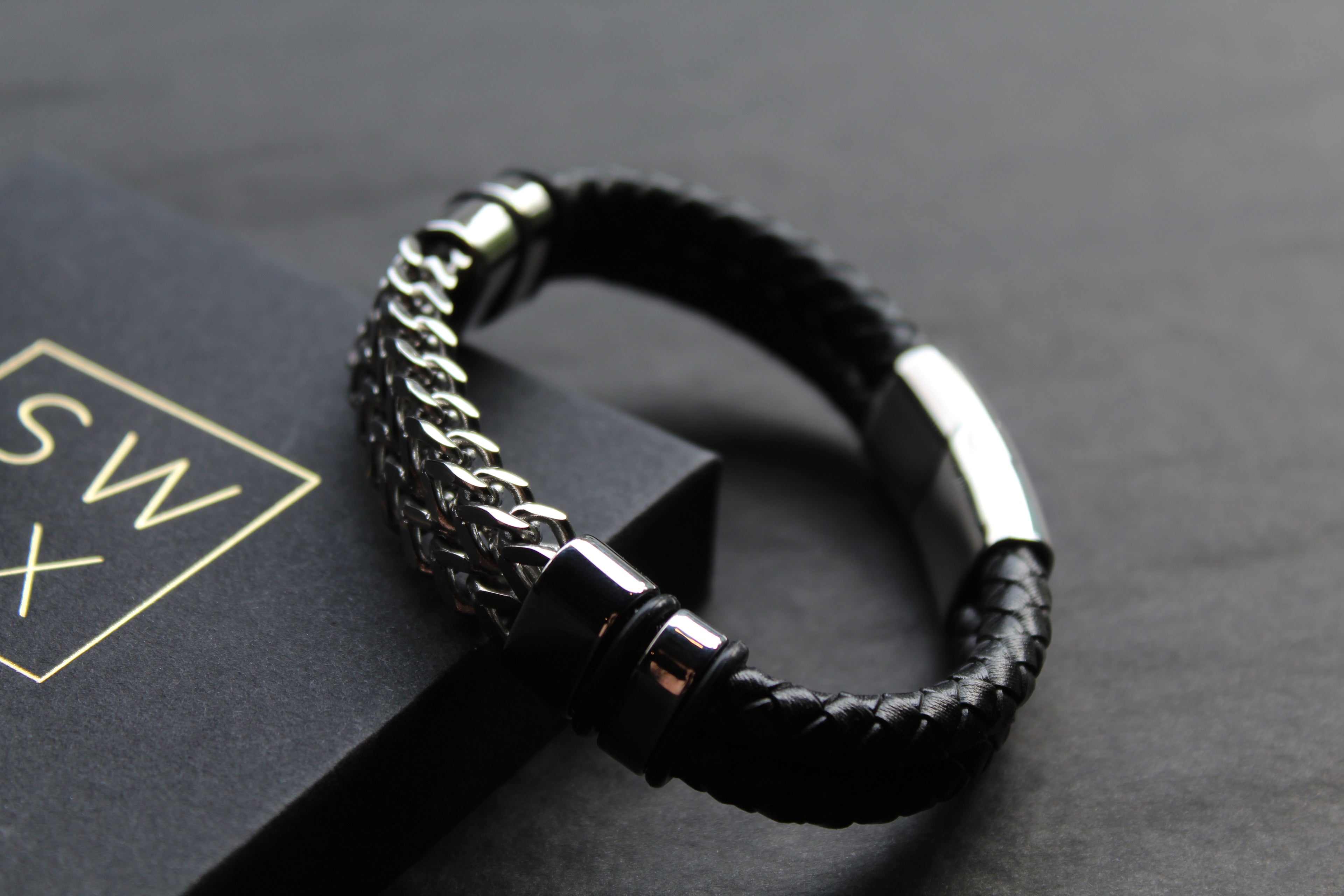 Stainless Steel Chunky Chain Bracelet