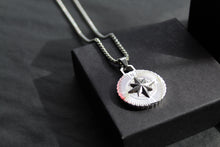 Load image into Gallery viewer, Stainless Steel Compass Necklace
