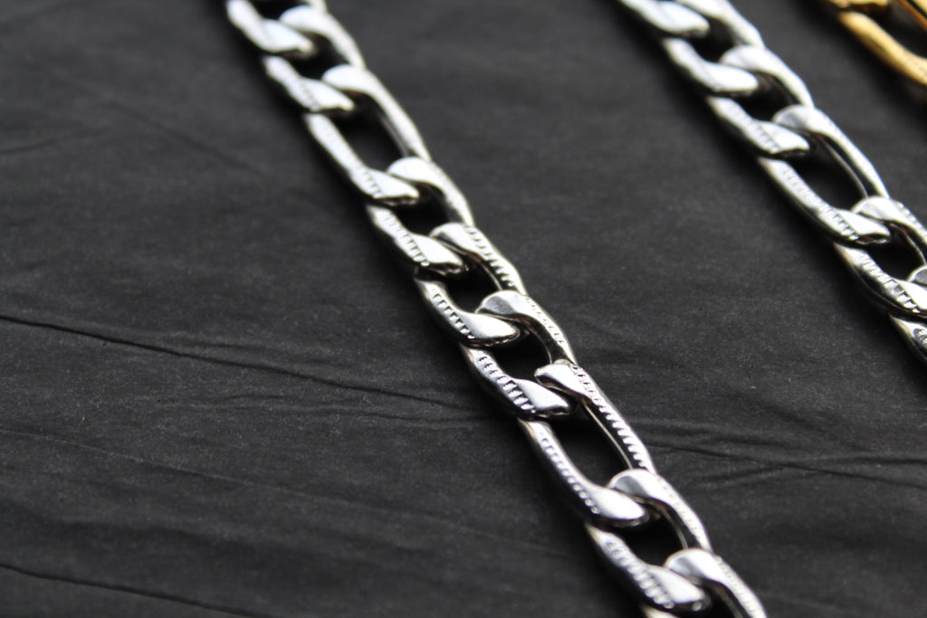 Stainless Steel Etched Curb Chain