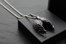 Load image into Gallery viewer, Stainless Steel Fallen Angel Wing Necklace
