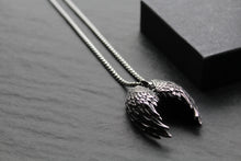 Load image into Gallery viewer, Stainless Steel Fallen Angel Wing Necklace
