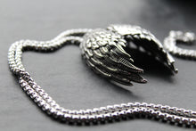 Load image into Gallery viewer, Stainless Steel Fallen Angel Wing Necklace
