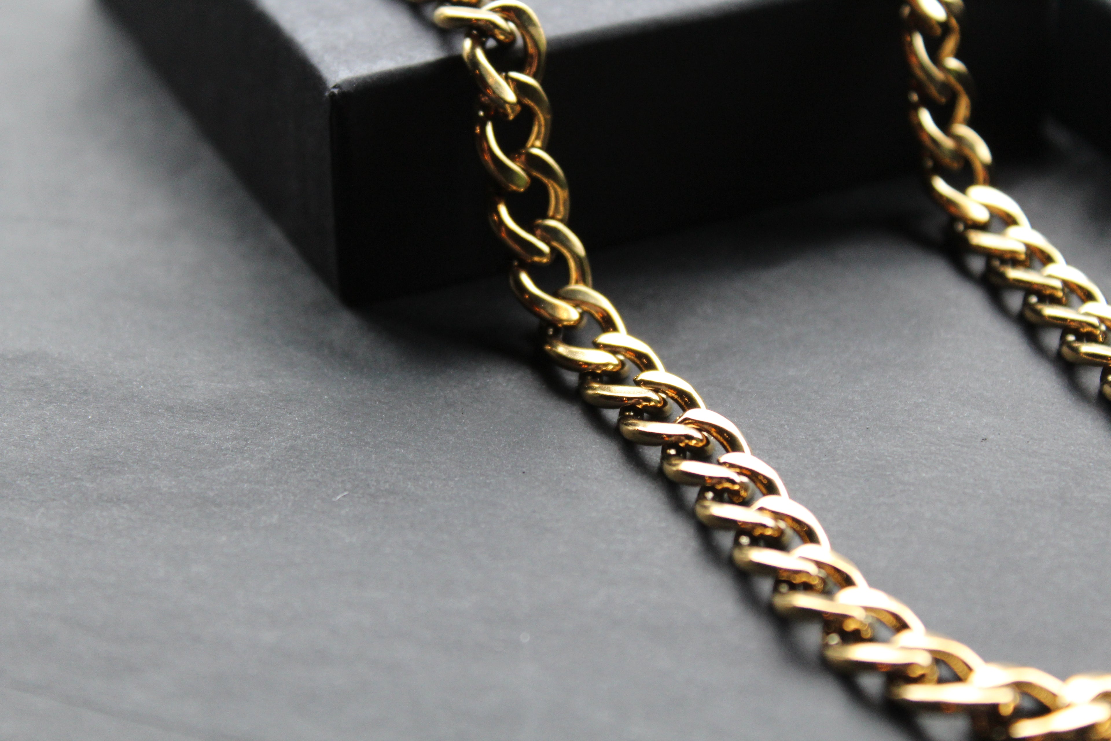 Stainless Steel Gold Chain