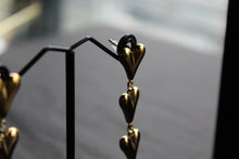 Load image into Gallery viewer, Stainless Steel Heart Drop Earrings
