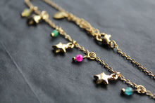 Load image into Gallery viewer, Stainless Steel Multicolored Ankle Chain
