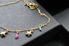 Load image into Gallery viewer, Stainless Steel Multicolored Ankle Chain

