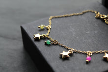 Load image into Gallery viewer, Stainless Steel Multicolored Ankle Chain
