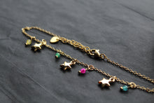 Load image into Gallery viewer, Stainless Steel Multicolored Ankle Chain
