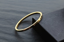 Load image into Gallery viewer, Stainless Steel Rhinestone Bangle
