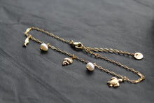 Load image into Gallery viewer, Stainless Steel Sea Inspired Ankle Chain
