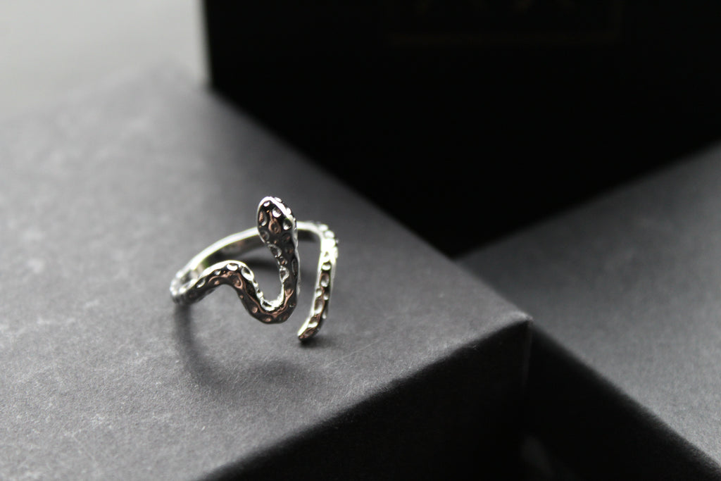 Stainless Steel Serpent Ring