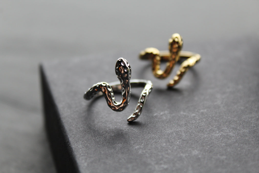 Stainless Steel Serpent Ring
