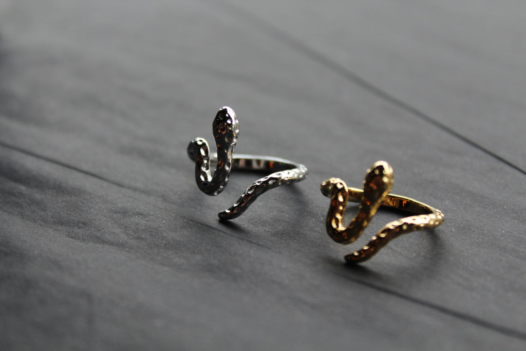 Stainless Steel Serpent Ring