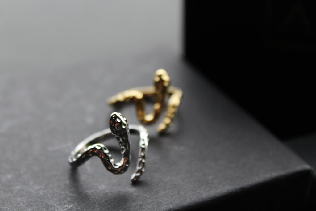 Stainless Steel Serpent Ring