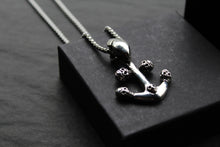 Load image into Gallery viewer, Stainless Steel Skull &amp; Anchor Necklace

