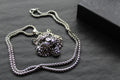 Stainless Steel Tiger's Head Necklace