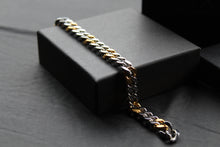 Load image into Gallery viewer, Stainless Steel and Gold IP Polished Bracelet
