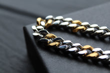 Load image into Gallery viewer, Stainless Steel and Gold IP Polished Bracelet
