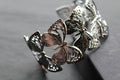 Stainless Steel Butterfly Bangle