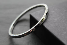 Load image into Gallery viewer, Stainless Steel Rhinestone Bangle
