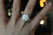 Load image into Gallery viewer, Statement Angel Wing Ring
