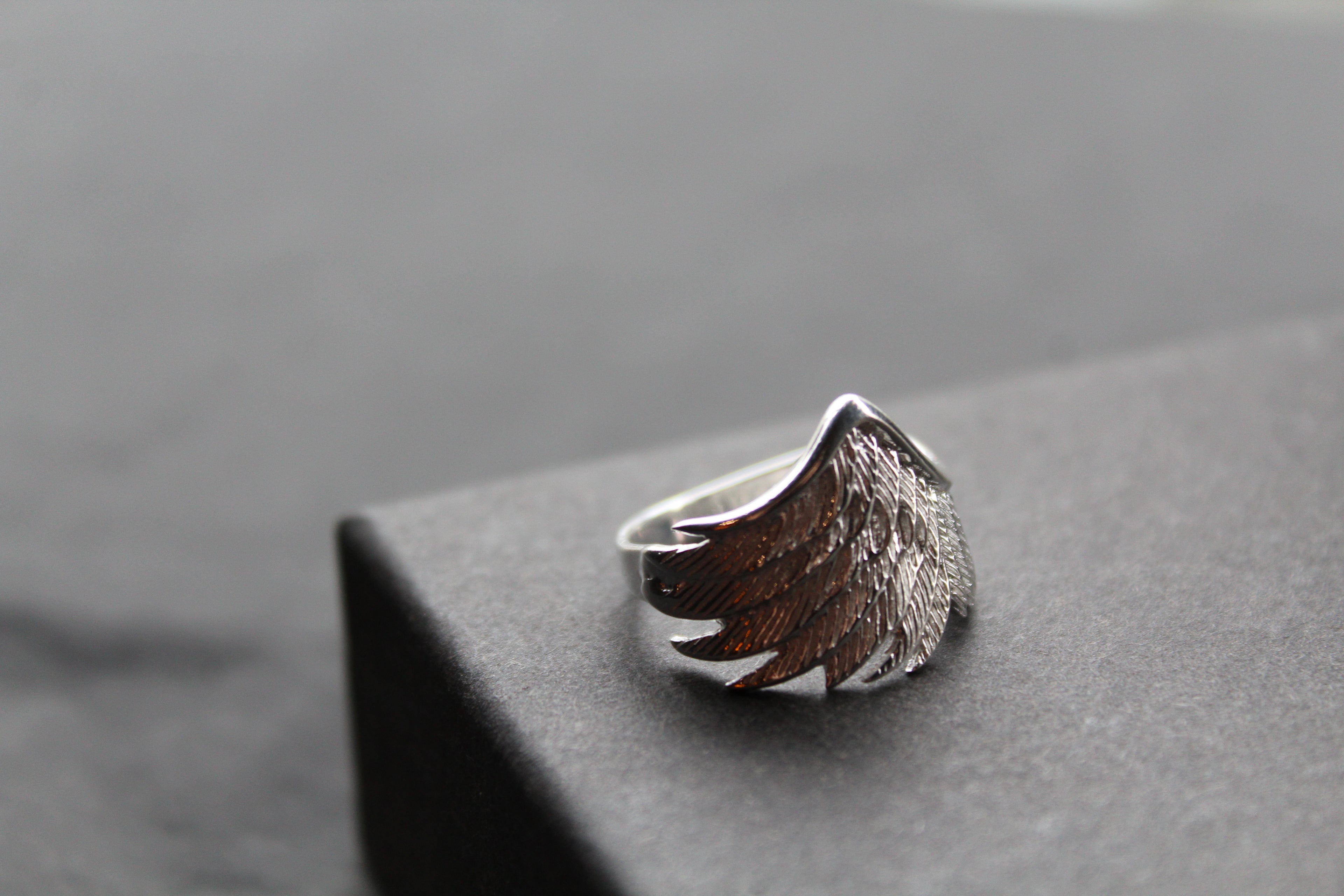 Statement Angel Wing Ring