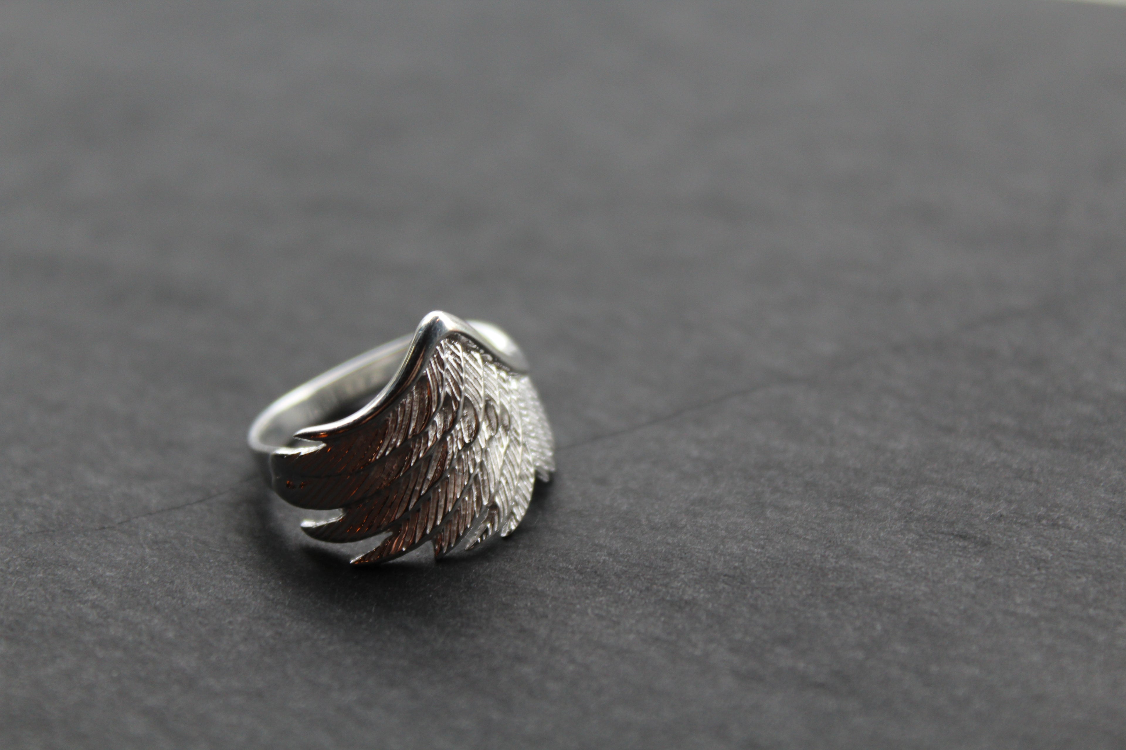 Statement Angel Wing Ring