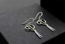 Load image into Gallery viewer, Sterling Silver Scissors Earrings
