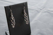 Load image into Gallery viewer, Sterling Silver Spiral Drop Earrings
