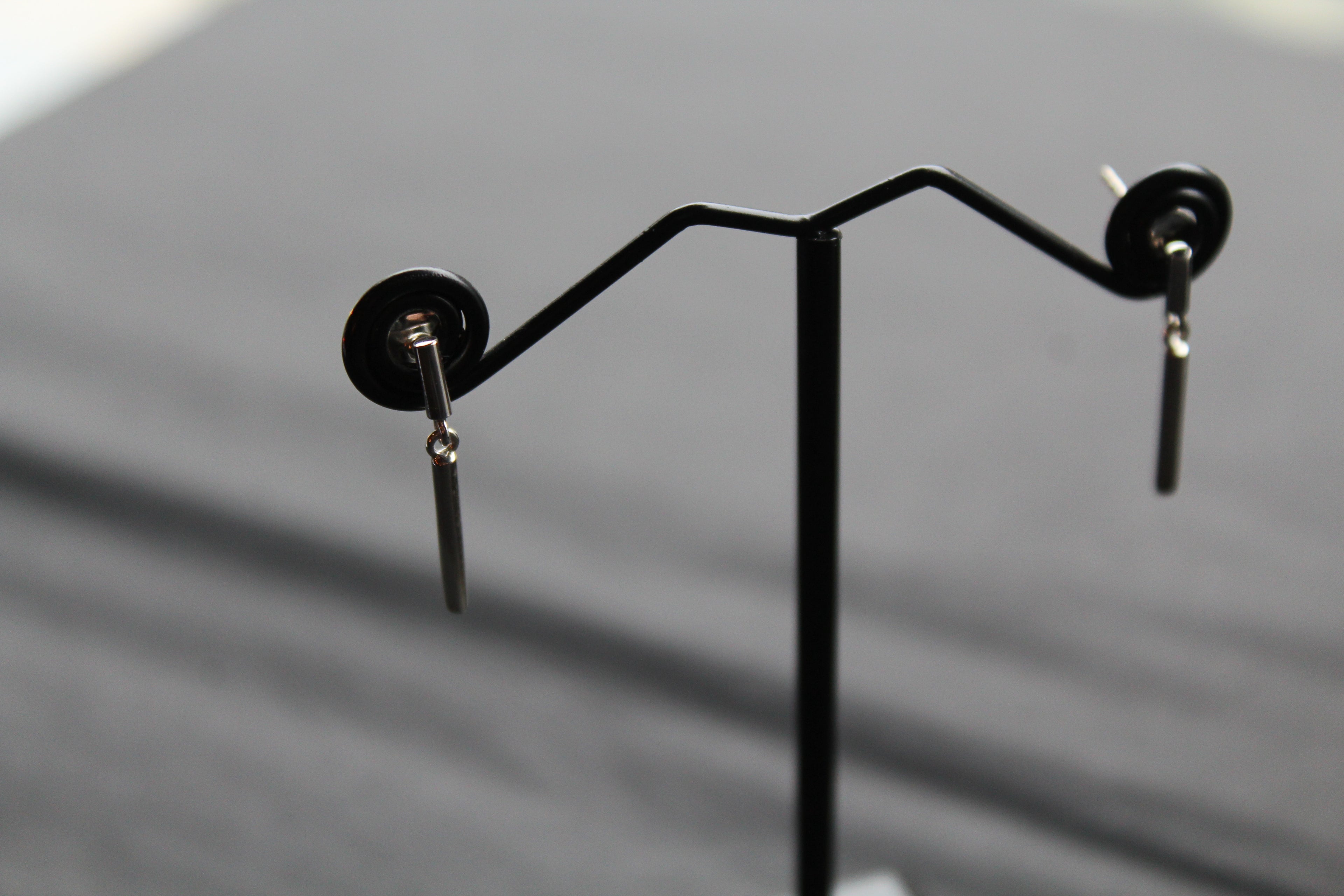 Studs of Hope - Minimalist Silver Bar Stud