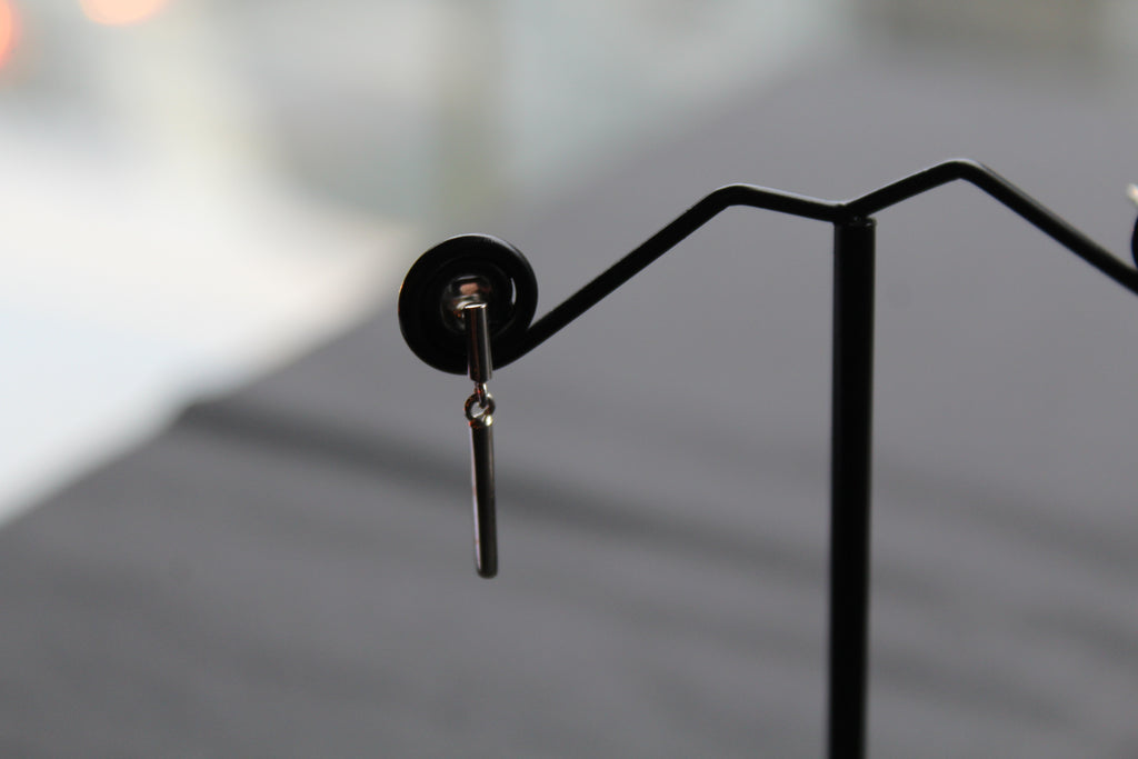 Studs of Hope - Minimalist Silver Bar Stud