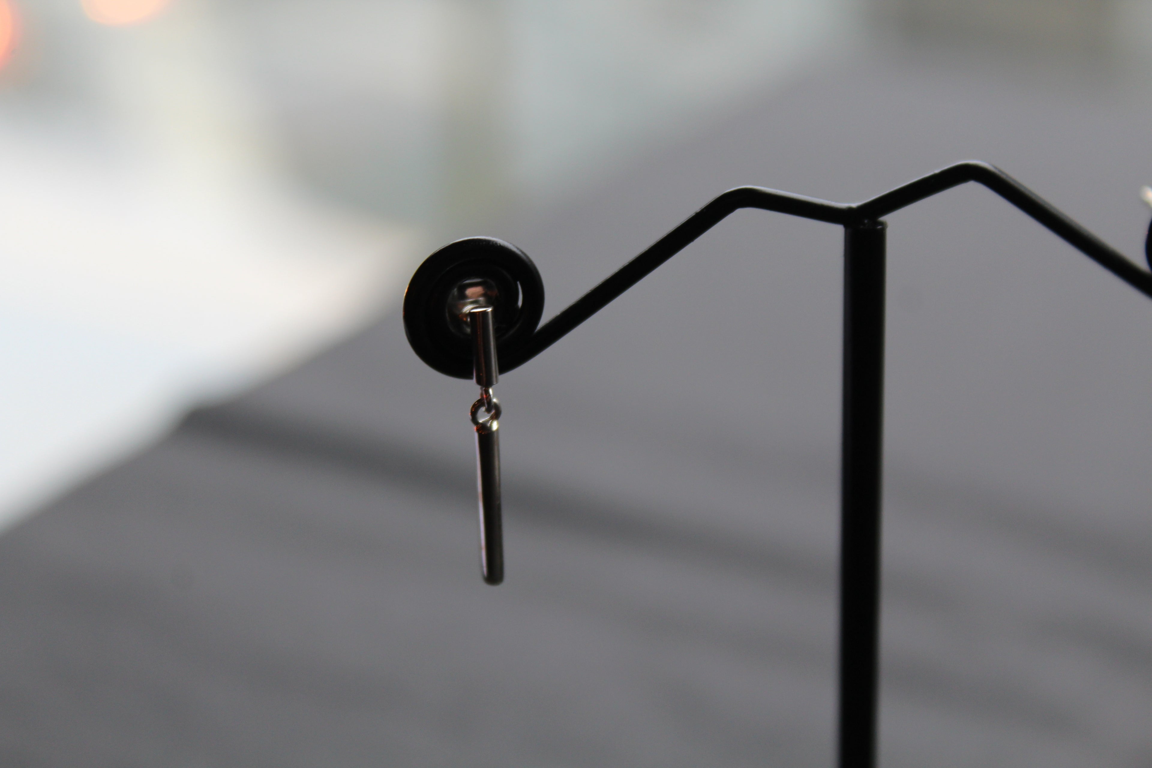 Studs of Hope - Minimalist Silver Bar Stud
