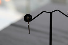 Load image into Gallery viewer, Studs of Hope - Minimalist Silver Bar Stud
