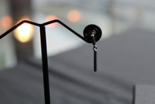 Load image into Gallery viewer, Studs of Hope - Minimalist Silver Bar Stud
