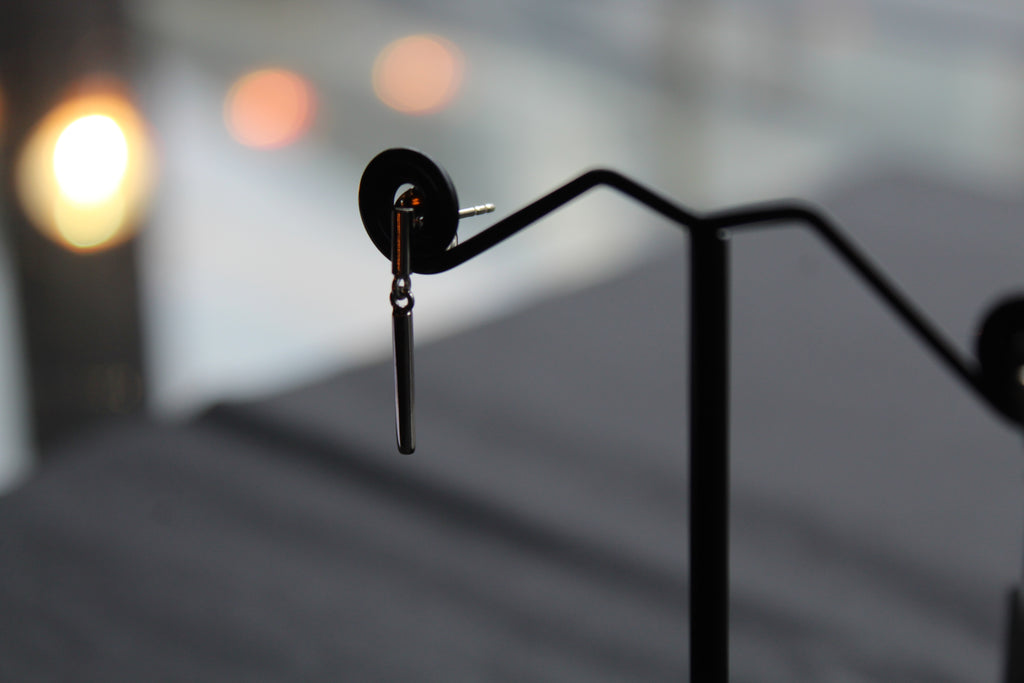 Studs of Hope - Minimalist Silver Bar Stud