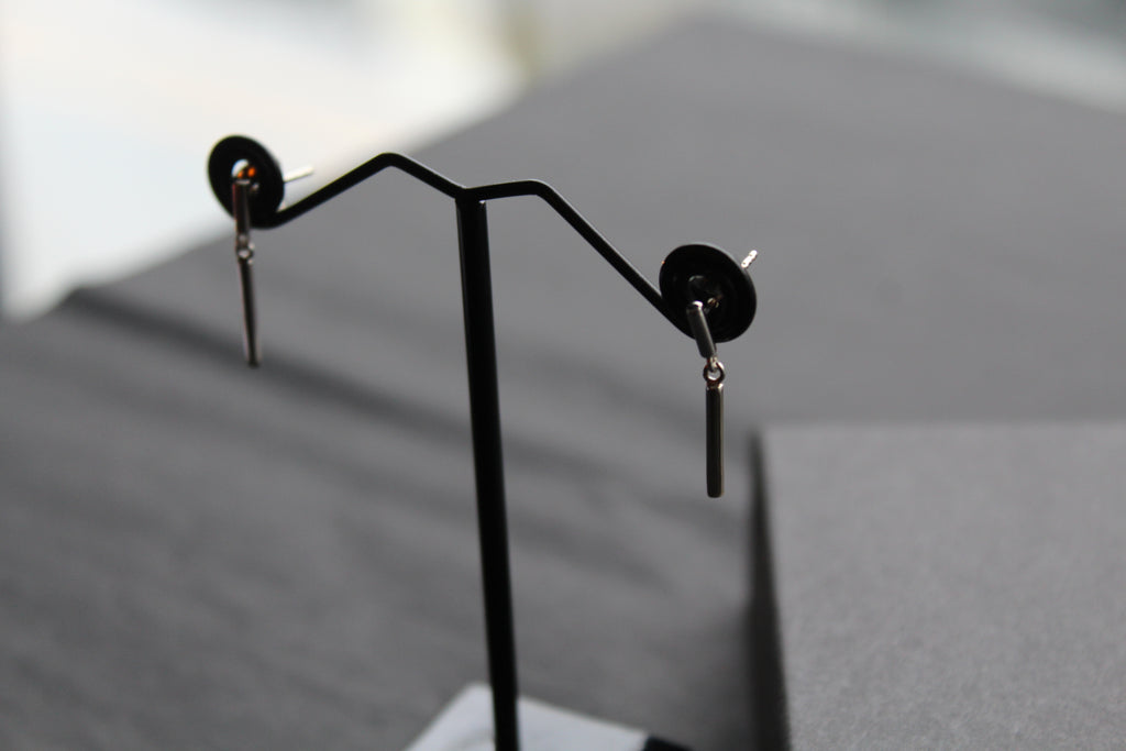 Studs of Hope - Minimalist Silver Bar Stud