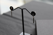 Load image into Gallery viewer, Studs of Hope - Minimalist Silver Bar Stud
