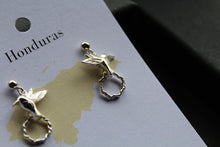 Load image into Gallery viewer, Studs of Hope - Silver Hummingbird Stud
